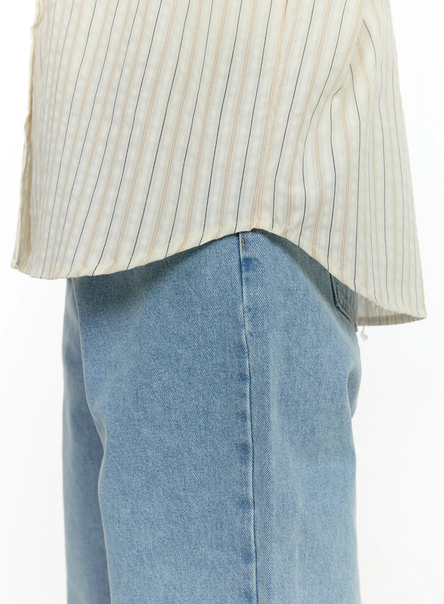 Striped Casual Long Sleeve Shirt CM510