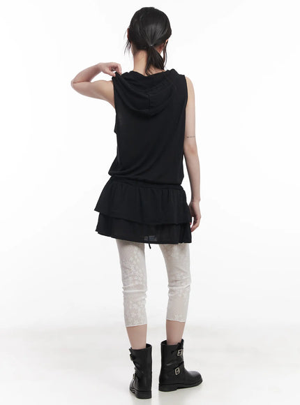 star-print-sheer-mid-length-leggings-cu519