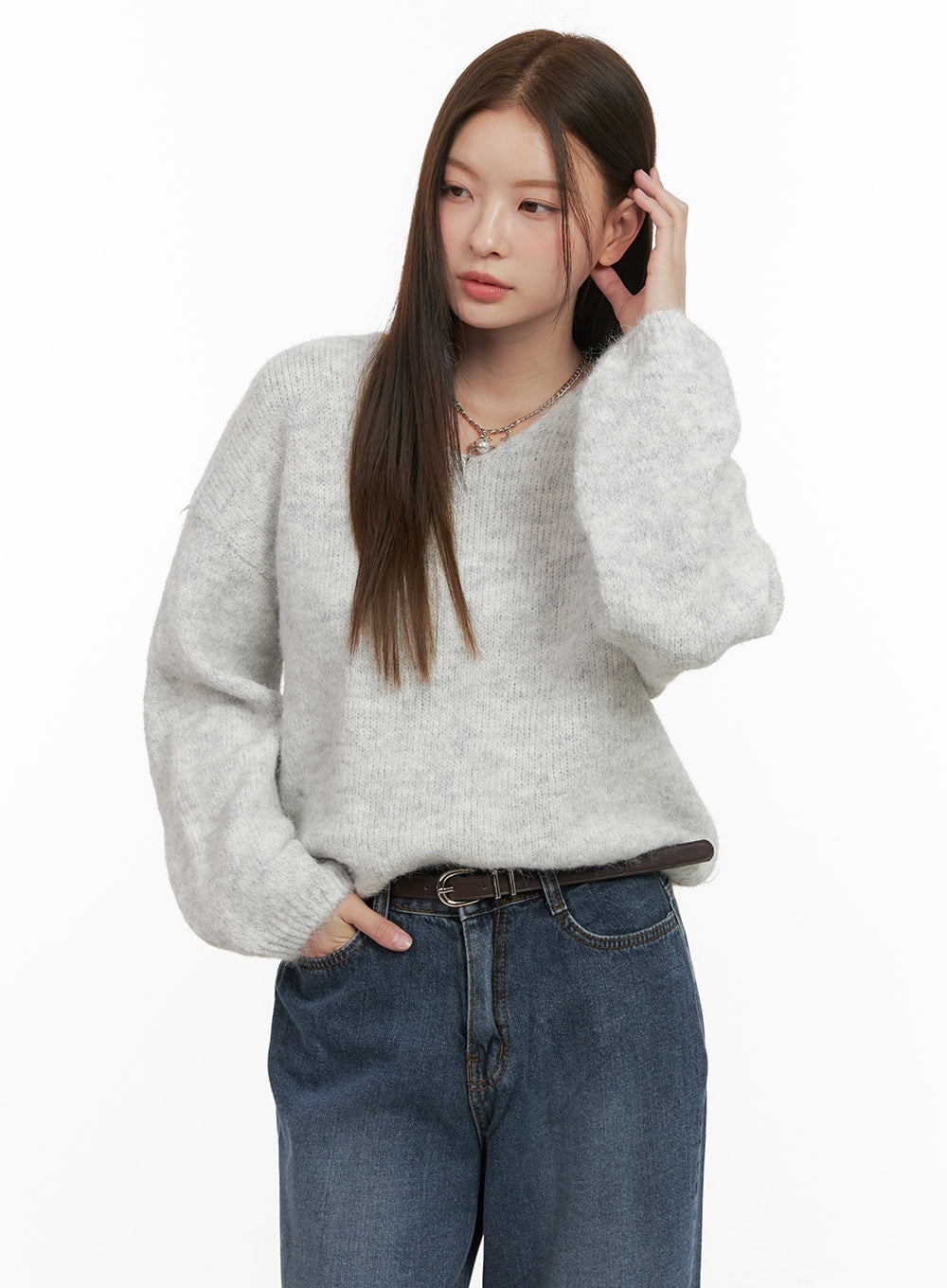 warm-v-neck-sweater-od412