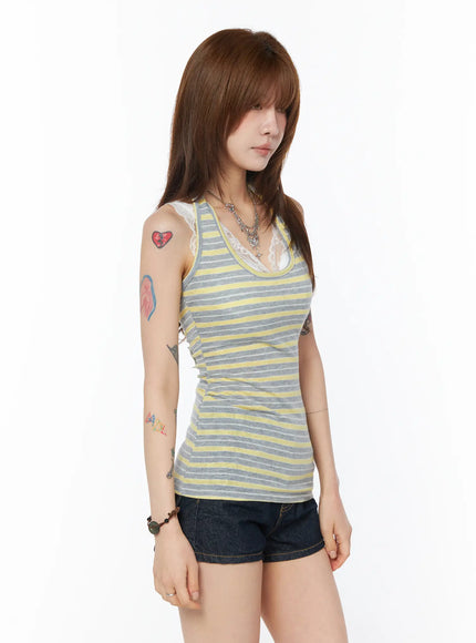 striped-halter-sleeveless-top-cy528