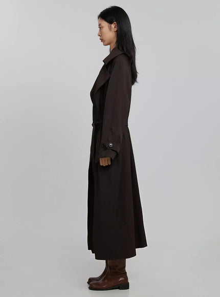 Belted Trench Coat ID516