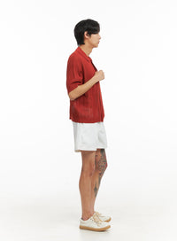 mens-short-sleeve-summer-knit-button-up-top-iy416