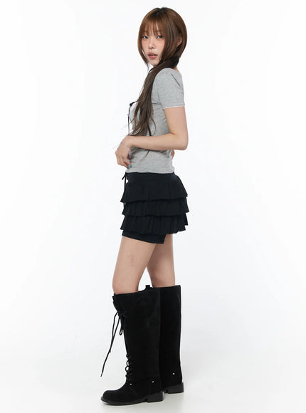 tiered-ruffle-mini-skort-cy529