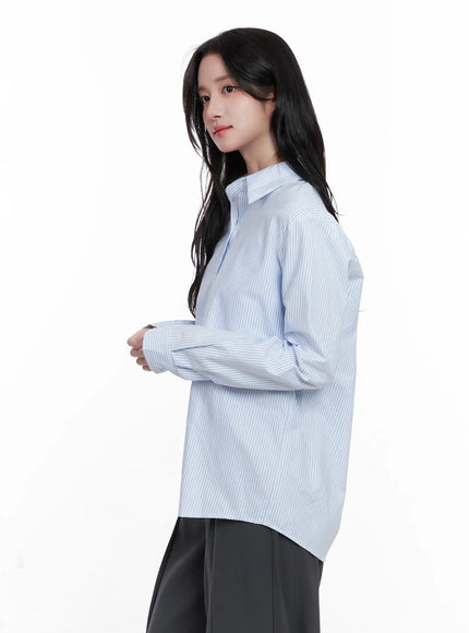 essential-striped-collared-blouse-co522