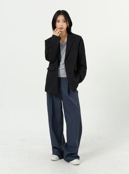 Pantalon large sur mesure OM309