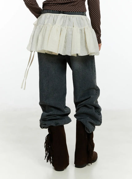 stripe-mini-wrap-skirt-cf509