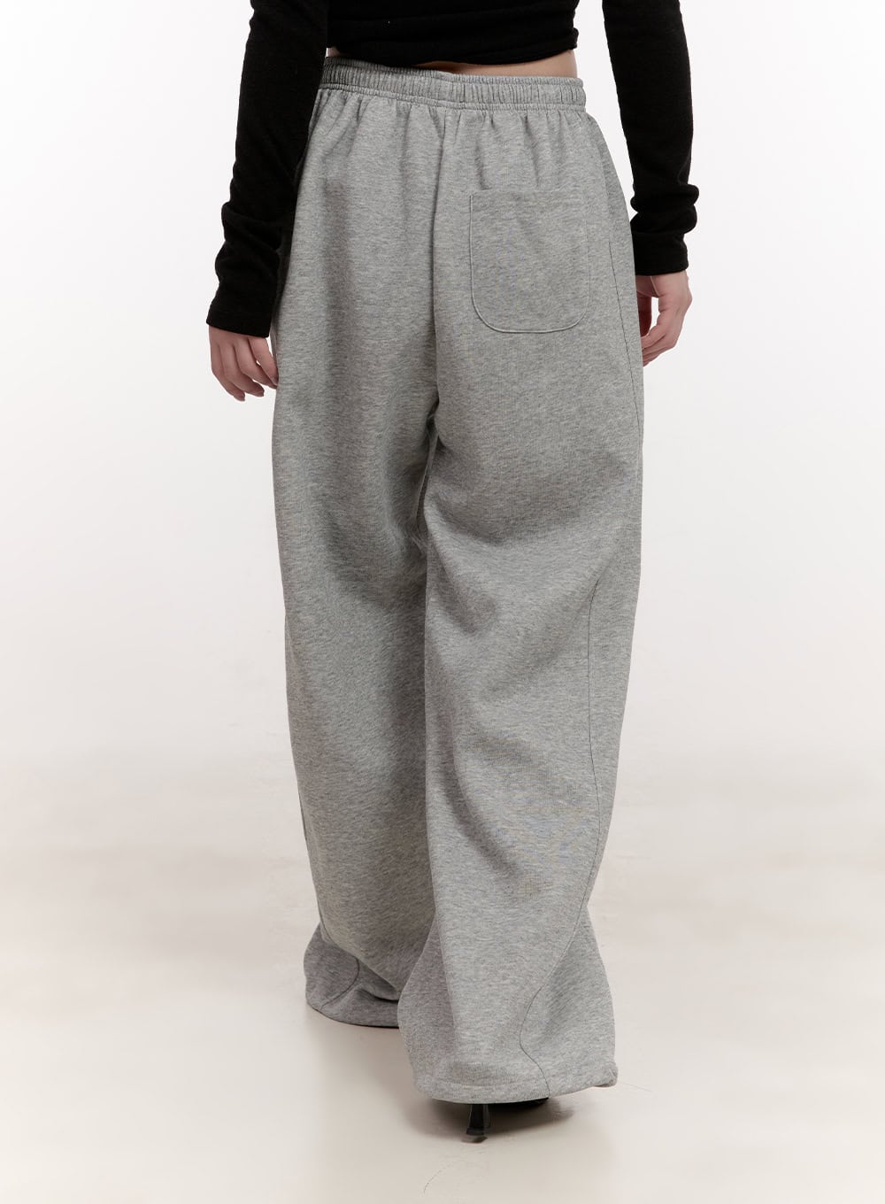 Comfort Pintuck Wide-Leg Sweatpants CJ529