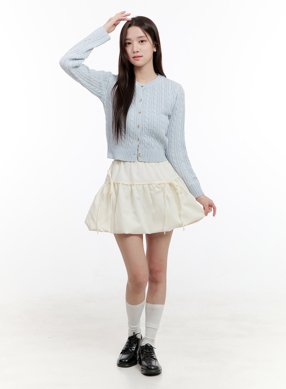 ribbon-banded-bubble-mini-skirt-og429