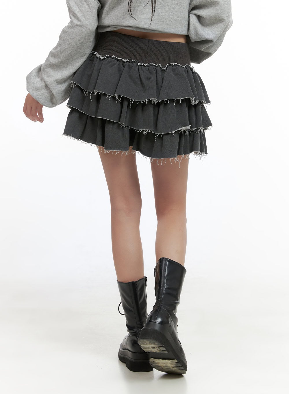 distressed-layered-frill-mini-skirt-cg421