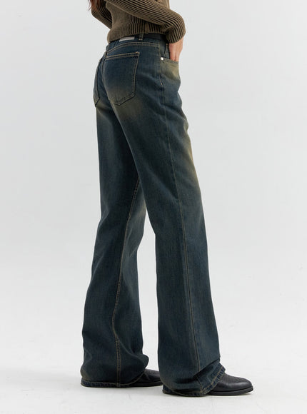 vintage-wash-flare-jeans-co306