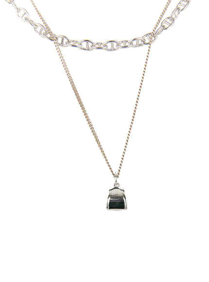 Mini Bag Pendant Layered Necklace CC0608