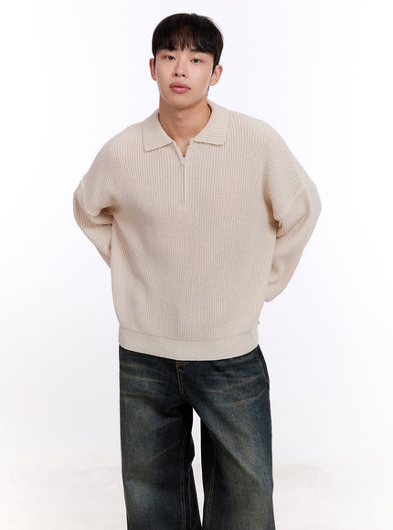 mens-ribbed-half-zip-sweater-im512