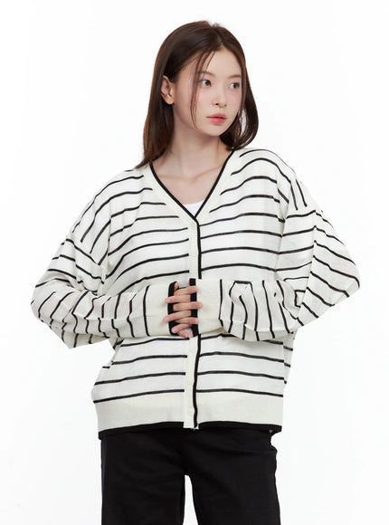 oversized-striped-cardigan