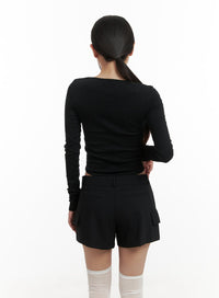 ribbon-square-neck-crop-long-sleeve-cy403