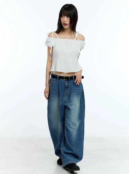 strappy-off-shoulder-cropped-blouse-iu523