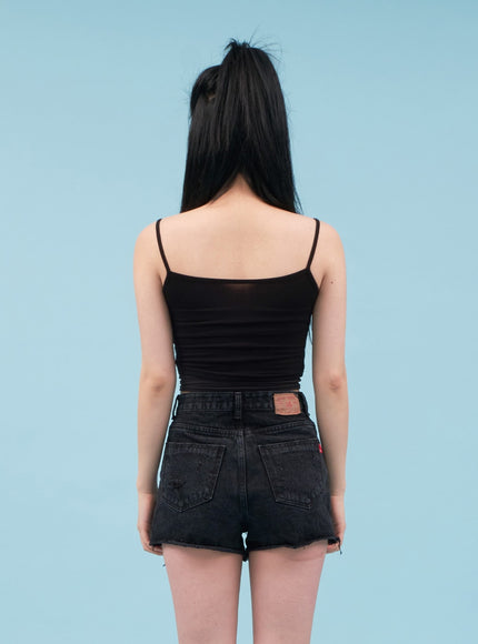 Basic Cropped Cami Top CA07
