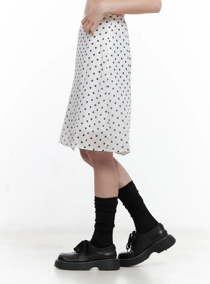 polka-dot-double-layered-midi-skirt
