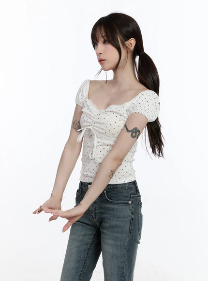 sweetheart-polka-dot-puff-sleeve-top-ca501