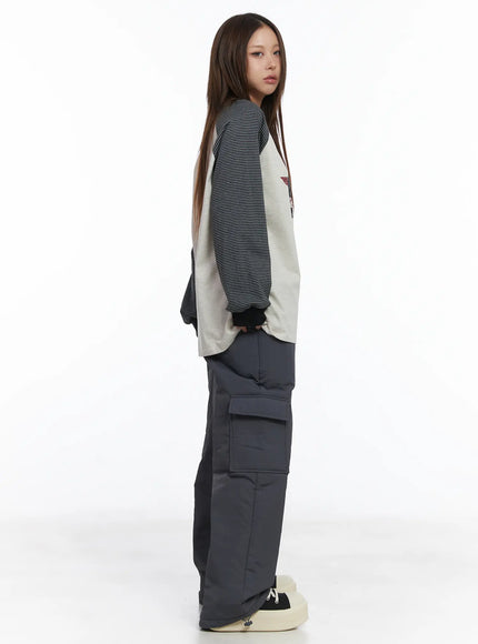 elastic-waist-wide-cargo-trousers-cj512