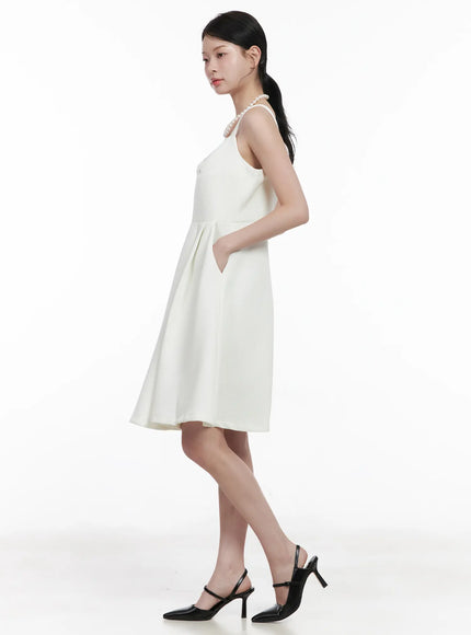 Tweed Bow Mini Dress CA509