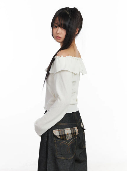 off-shoulder-frill-long-sleeve-top-cf506-1