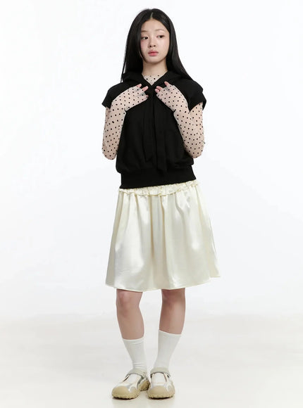 ribbon-detail-short-sleeve-hoodie-im519