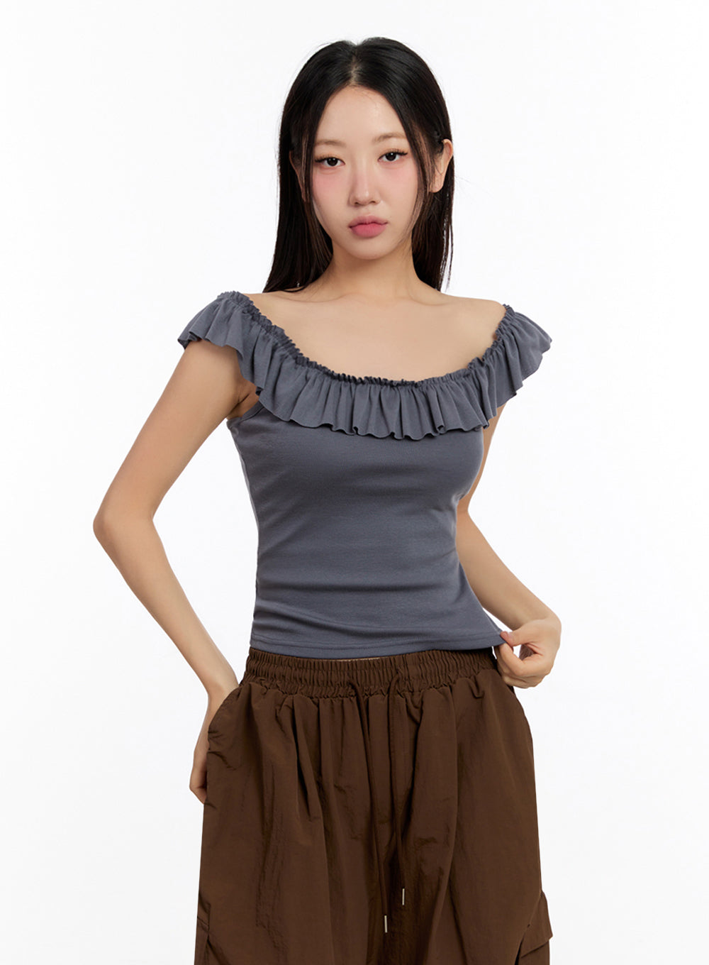 slim-fit-frill-tank-top-iu509