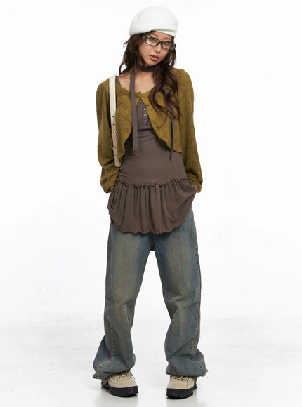 ruffled-tank-top-and-scarf-set-co513