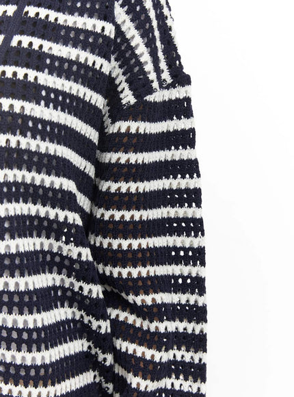 striped-zip-up-oversized-hooded-sweater-cm520