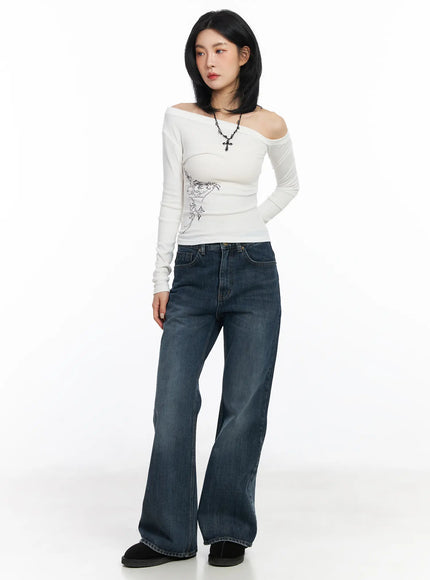 asymmetrical-graphic-long-sleeve-top-cj522