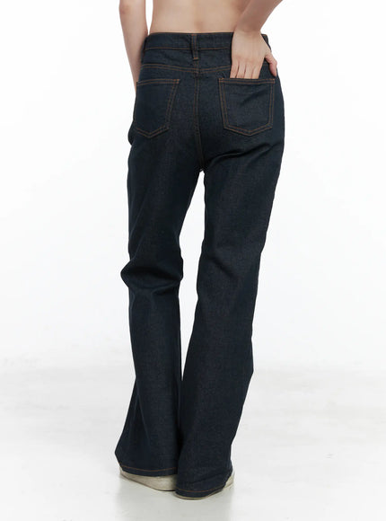 Luz Non-Fade Flare Jeans CN518