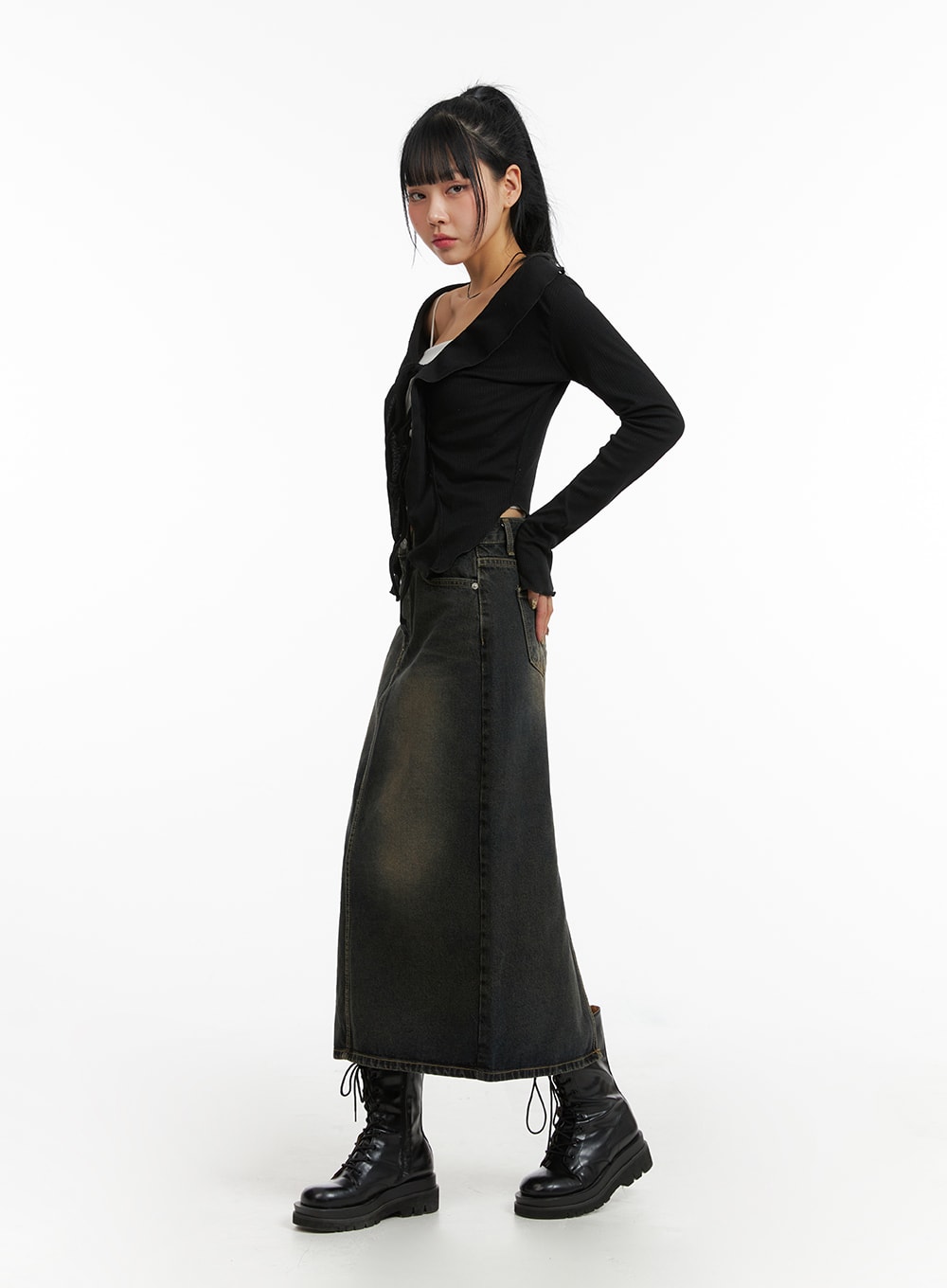 denim-mid-waist-pocket-maxi-skirt-cj411