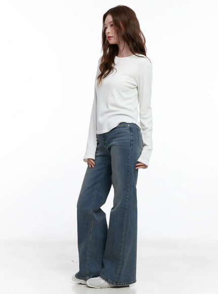 Crew Neck Long Sleeve Top CG520