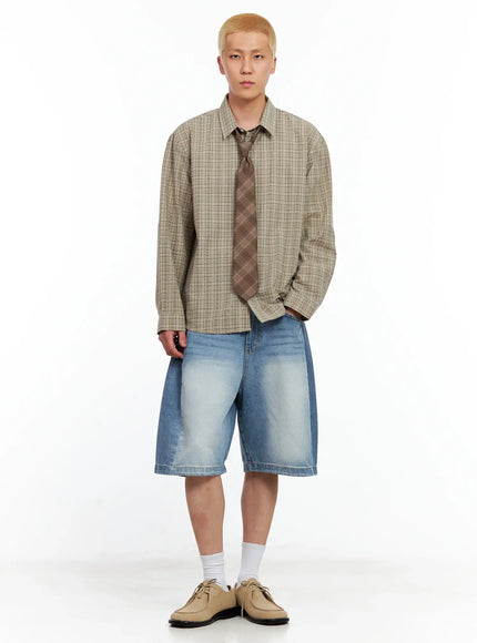 mens-casual-glen-plaid-print-tie-il514