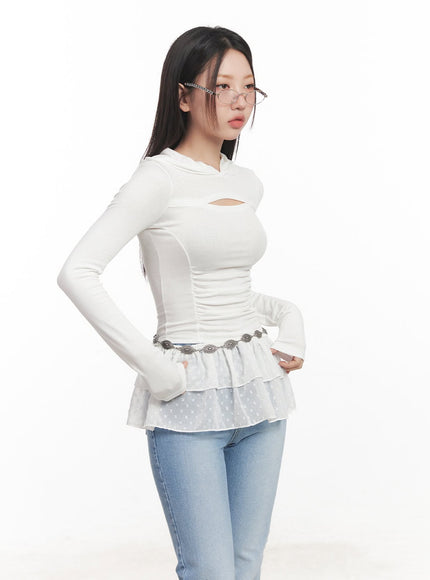 shirred-cut-out-crop-hoodie-top-ca521