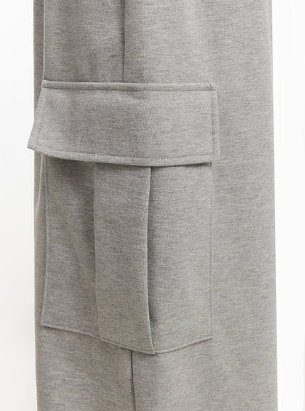 Comfy Cargo Wide-Fit Sweatpants IA504