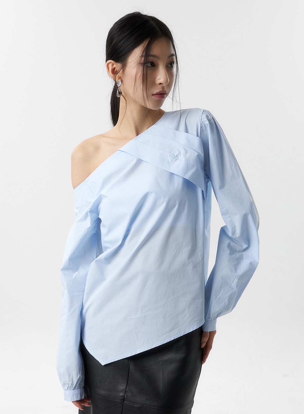 one-shoulder-long-sleeve-blouse-is315