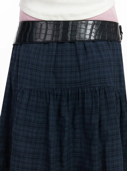 croc-embossed-wide-belt-f516