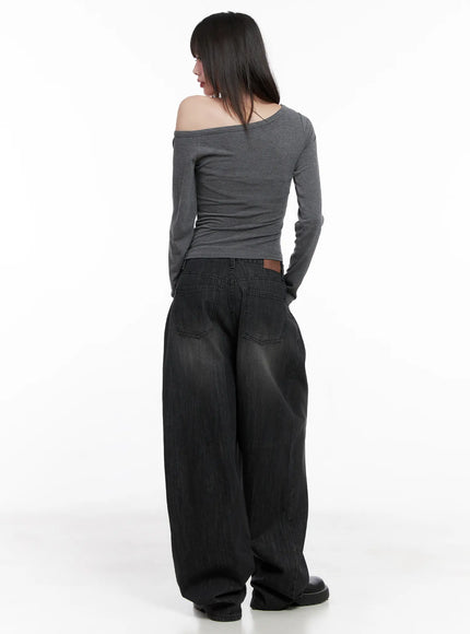 elen-pintuck-baggy-jeans-cg519