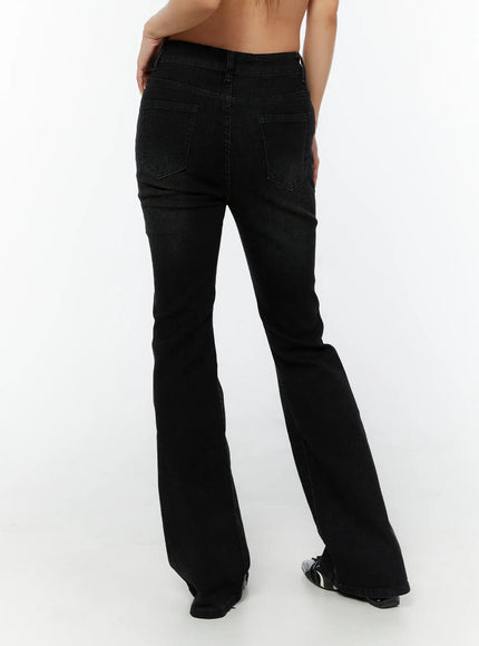 Alfie Hip-Pad Bootcut Jeans CY520