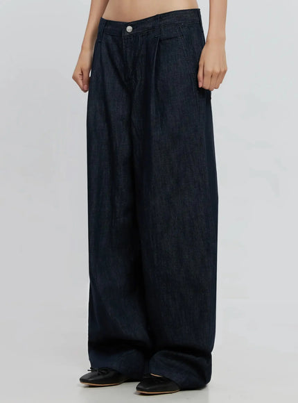 elio-pintuck-wide-leg-jeans-is516