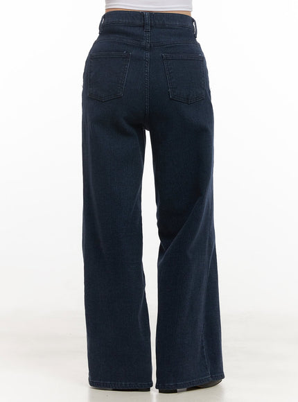 Jasmine Fleece-Lined Wide-Leg Jeans CJ515