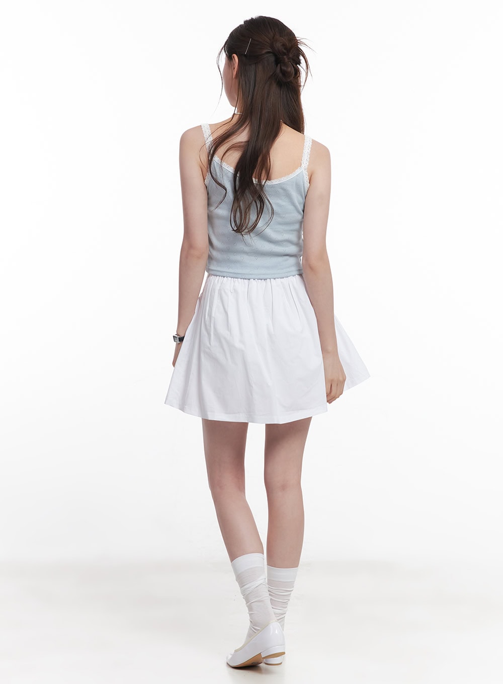 cotton-pleated-mini-skirt-cy519
