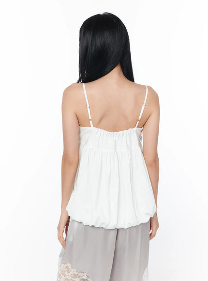 elegant-balloon-hem-sleeveless-top-cy512