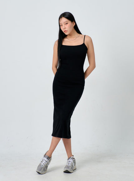 Thin Strap Maxi Dress IJ330