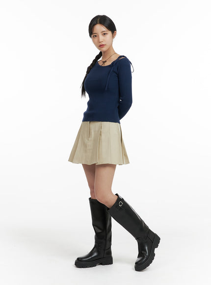 a-line-pleated-mini-skirt-of422