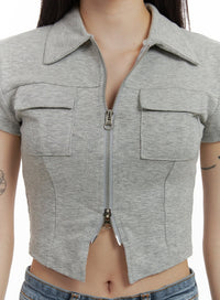 double-zipper-collar-cropped-shirt-ca426