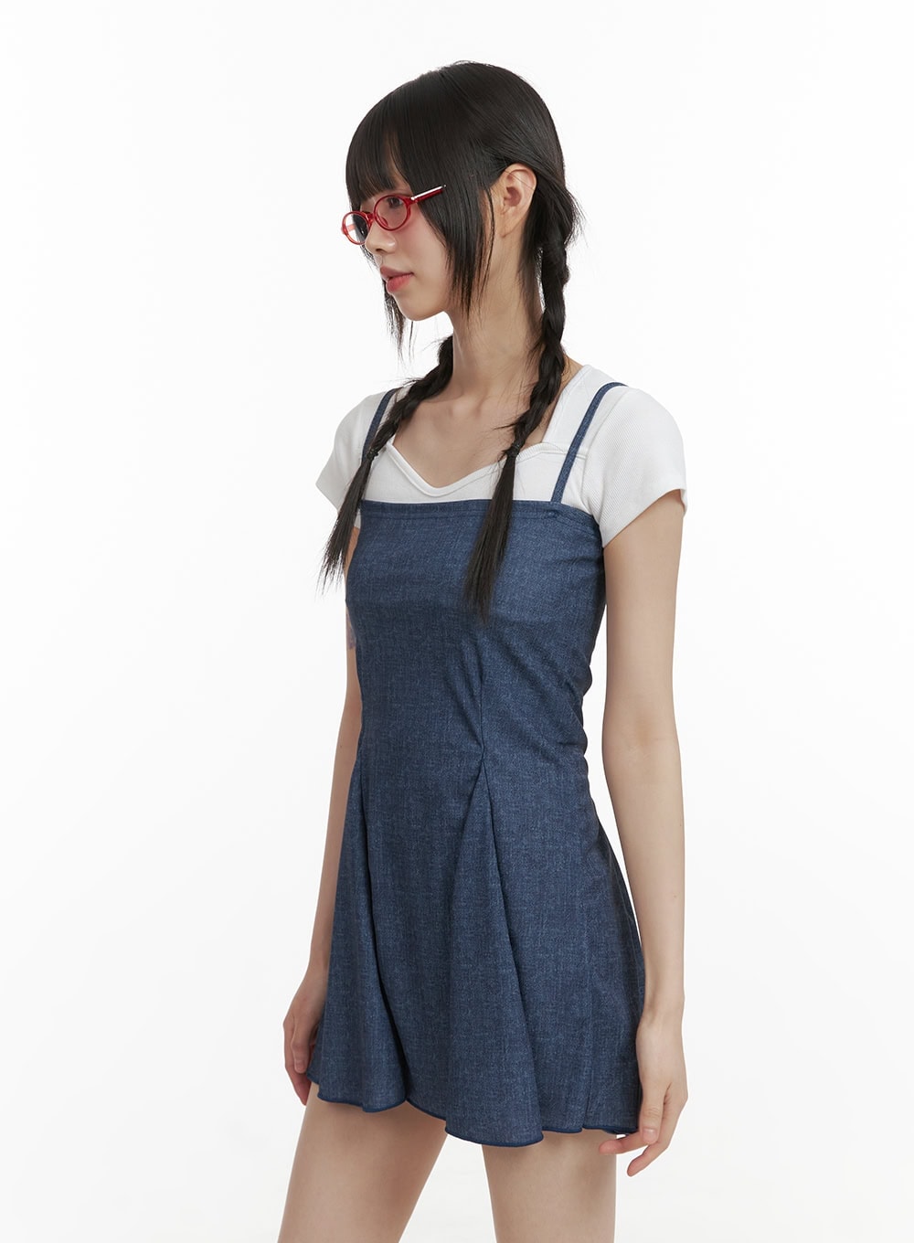 denim-sleeveless-mini-dress-cy414