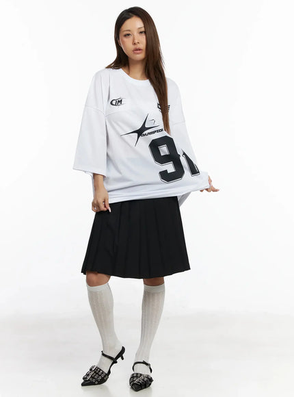 Oversized Jersey Tee IY504