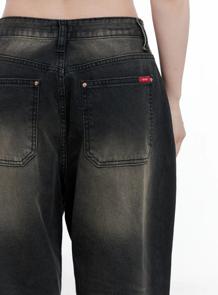 Bobo Relaxed Fit Vintage Washed Jeans CG529